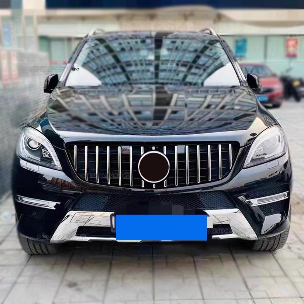 2013-2015 Mercedes-Benz ML W166 GT Style Front Grille Modification