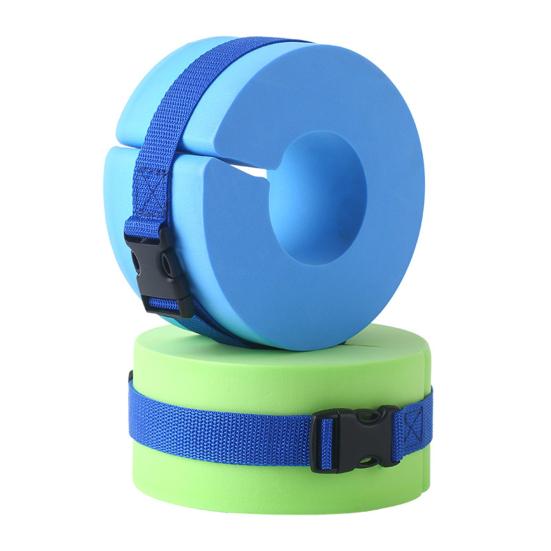 1 Pair Foam Aquatic Cuffs for Adults Kids Water Aerobics Float Ring Workout Ankle Arm Belts with Quick Release