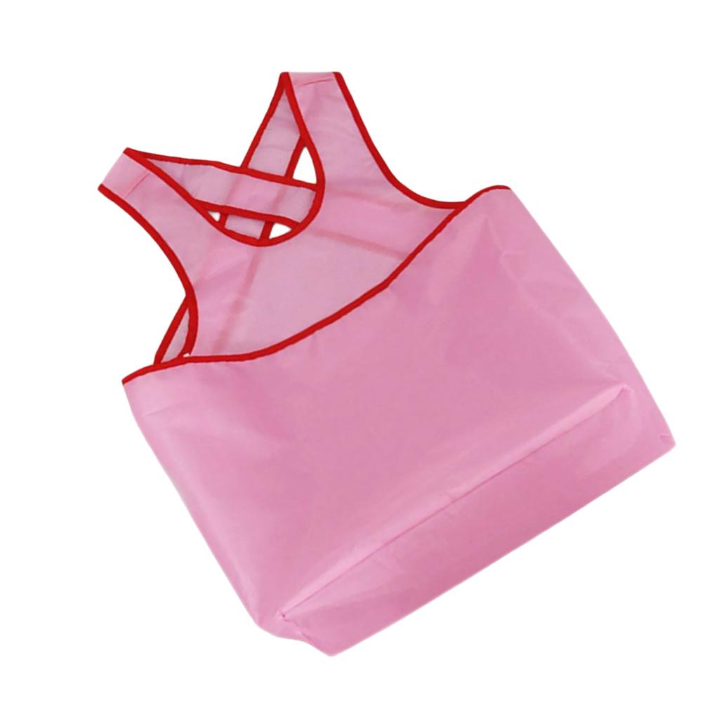 Wäsche-Schürze mit Tasche Tragbare Ärmellose Trockenschürze Wasserabweisendes Oxford-Gewebe Kleidungs-Organizer
