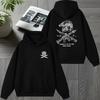 2025 New Tip of The Spear X-ray Sparta Tactical Skeleton Print Hoodie Men Women Hip Hop Punk Streetwear Unisex Fleece Pullover