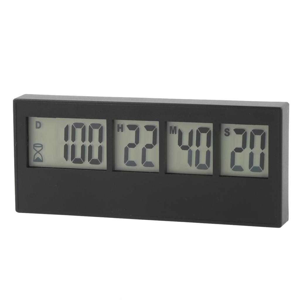 999 Days Countdown Clock Large Screen Stylish Easy To Set Count Down Days Timer for Wedding Holiday Anniversary Test