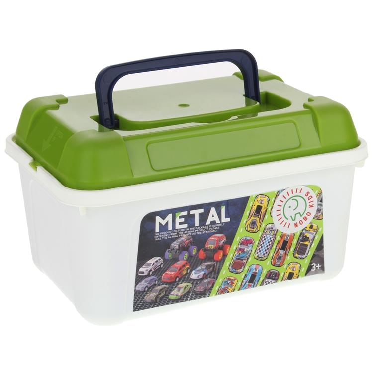 Springs in a Box of 40 Pieces Sports Cars with Drive for Children