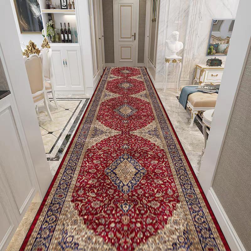 Retro Persian Carpet Runner Rug for Living Room Hallway Stairs Home Decor Kitchen Mat Corridor Aisle