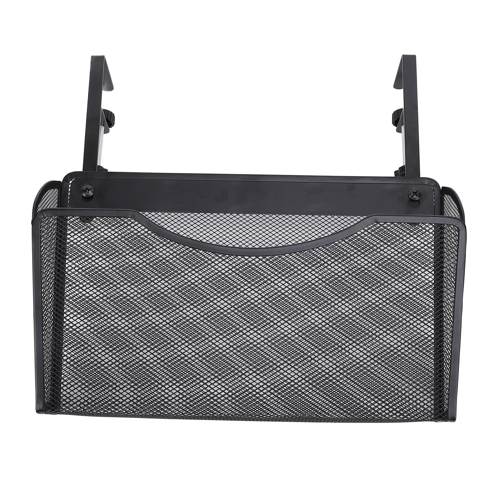 

Hanging Desk Carbon Steel and PP Desk Side Storage for