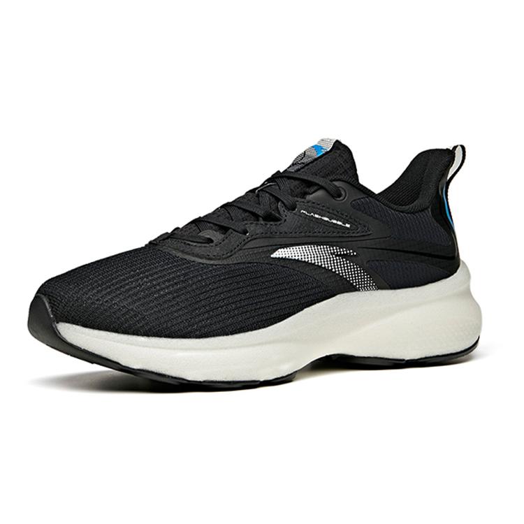 New Anta Running Collection Breathable Low Top Running Shoes Men's Black 112125520-1
