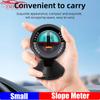ZMFJH Small Angle Slope Level Meter Car Angle Slope Meter Finder Tool Gradient Balancer Auto Outdoor Measure Tool Car Compass