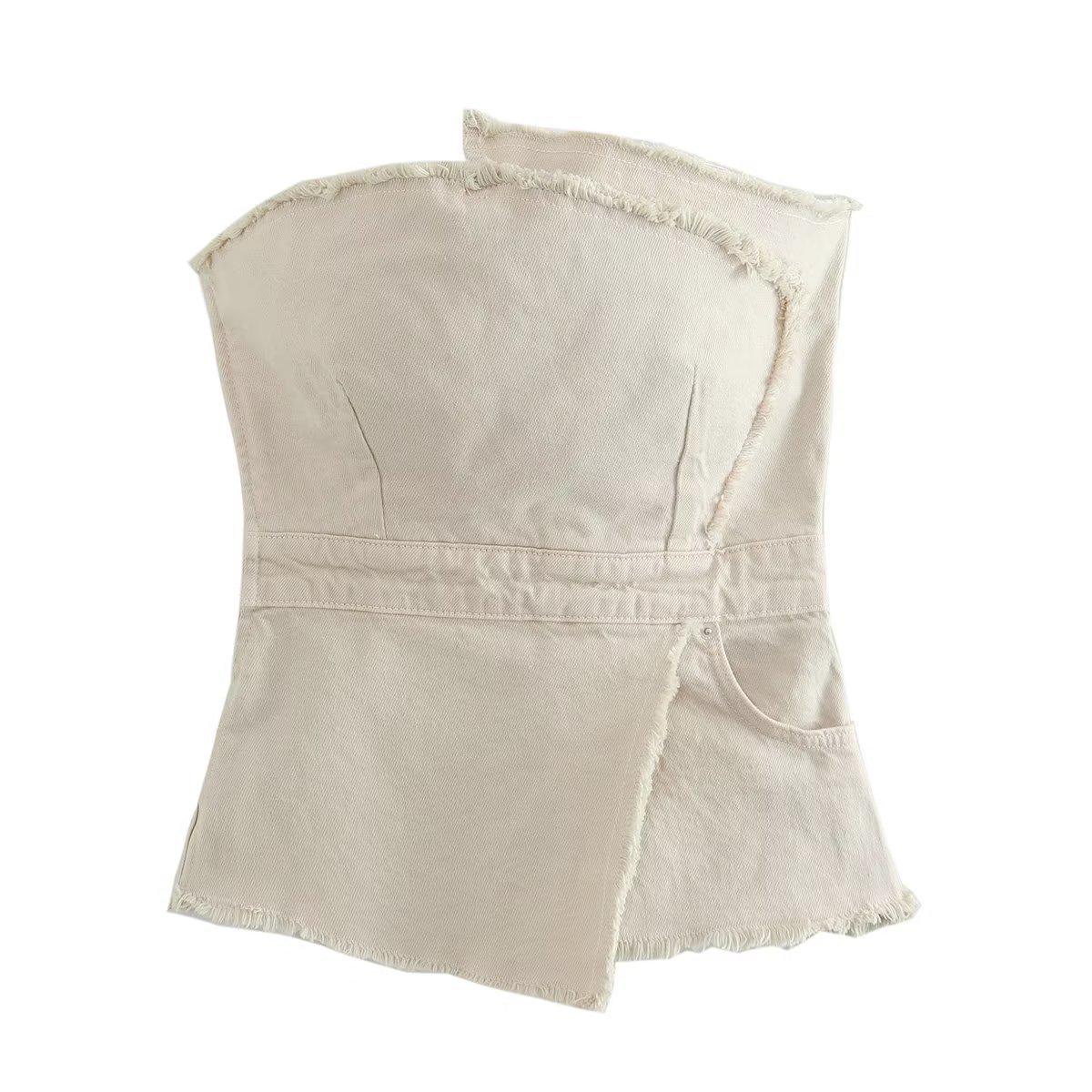 

Женский асимметричный боди и юбка миди, комплект, осень 2024 Small