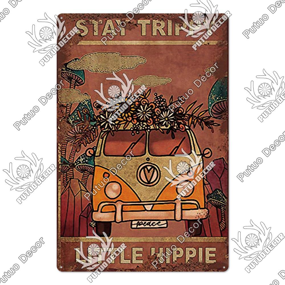 

Putuo Decor Funny Cat Vintage Posters Tin Signs Retro Plaque Metal Plate Wall Art Decoration for Home Living Room Pet Shop 20x30cm（7.8x11.8inch）