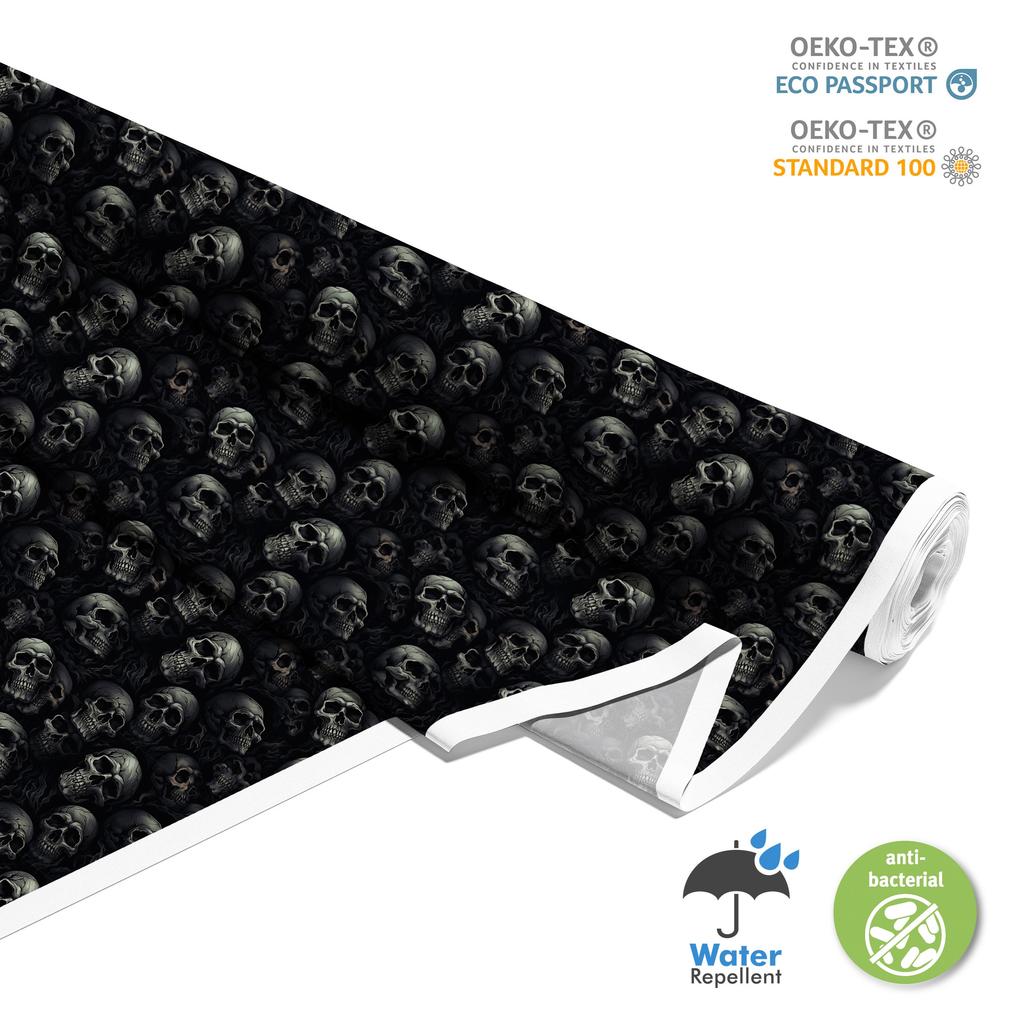 Outdoor Decorative Fabrics Oxford - Motif The Skull I Dx4495