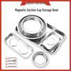 Magnetic Tool Bowl - Stainless Steel Parts Storage In 3, 4, or 6 Inch Sizes for Auto Repair