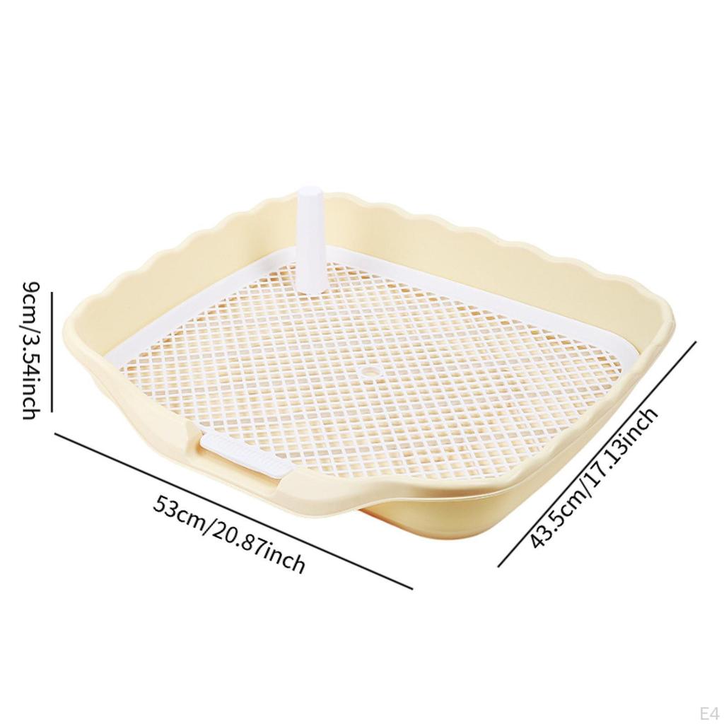 Badezimmer zum Badezimmer, Hundetrainingstoilette, Netzgitter, leicht zu reinigen, Haustiere mit Pad