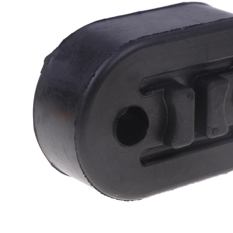 2 Stück 2 Löcher Auto Gummi Auspuff Endrohr Halterungen Aufhänger Isolator Ersatz Auspuffhalterung Universell