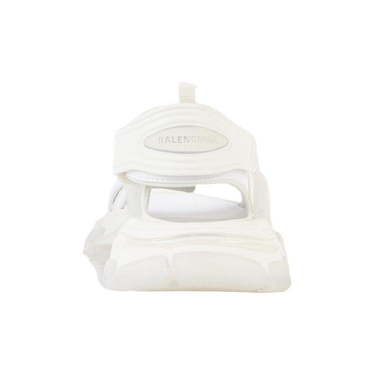 Balenciaga Track Sandal Clear Sole White Women's 655948W2CC29000