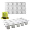 Food Grade Silicone Cylindrical Cake Molds Heat Resistant Mousse Cake Moulds  Party Dessert
