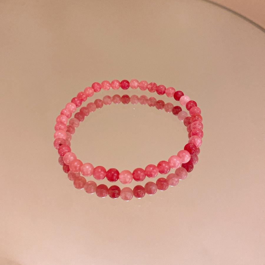 Crystal Butterfly Beaded Bracelet Women's Light Luxury Girlfriend Gift Birthday Bracelet High Value Student Party Exquisite Jewelry