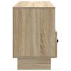 TV Stand in Sonoma Oak Finish 102 x 34.5 x 50 cm Particleboard
