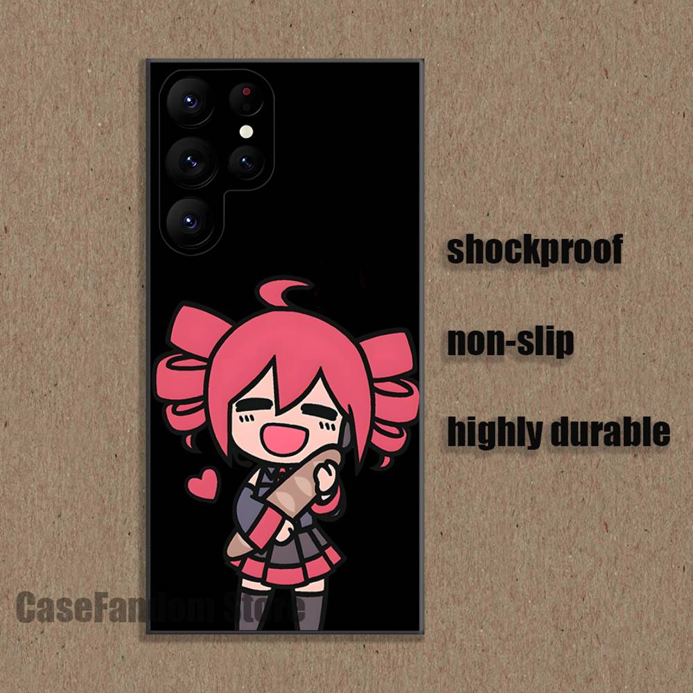K-Kasane T-Teto Get To Me For Samsung Phone Case S26,S25,S24,S21,S22,S23,S30,Ultra,S20,Plus,Fe,Lite,5G Black Cover