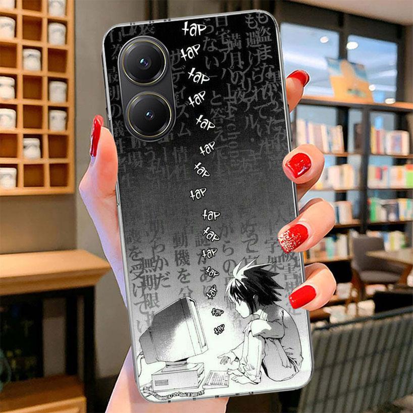 

N-Note D-Death L Lawliet Phone Case For Xiaomi Poco F7 Ultra X7 X6 X5 Pro M7 Redmi 15C 15 13C 13 12C 12 10C 10 9A 9C 9T 9 Shell Redmi 9