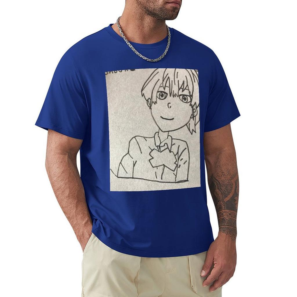 Shouko Nishimiya (Z Hlasu ticha) Od Ash Tričko Estetické Oblečení Vintage Anime Tričko Grafická Trička Pánská