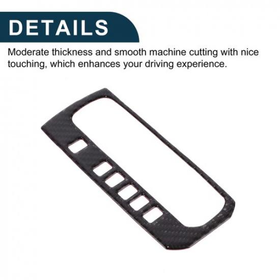 Gear Panel Shift Boots Cover Decal for Honda Civic Sedan Hatchback Coupe 16-21
