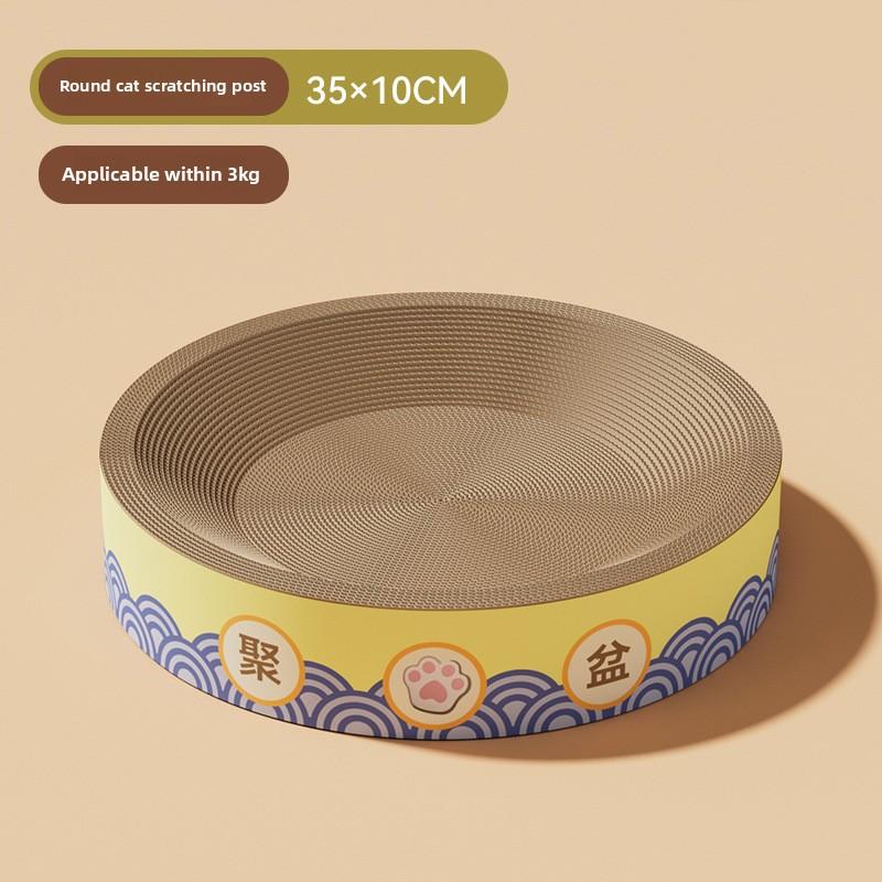 

Cats Basin Cat Scrape Plate — износостойкое супер большое гнездо для кошек, распространенное во все времена года. Когтеточка для кошек, гофрированная когтетерка. 1PCS