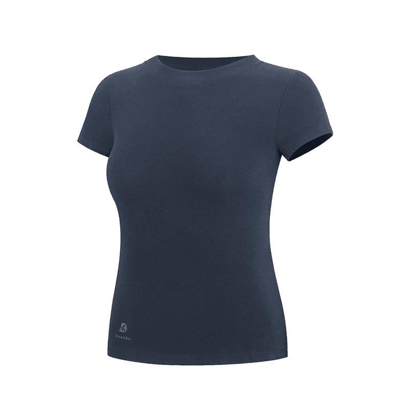 

Spring/Summer Women s Quick-Dry Slim Fit Short-Sleeve Sports T-Shirt Small