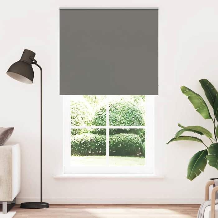 VidaXL Blackout Roller Blind Fabric Width 131.6 Cm Polyester 4011187