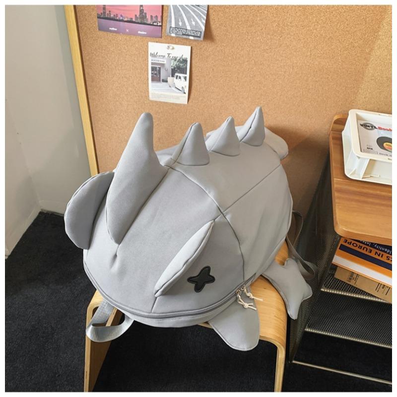 Dinosaur Shark Creative Monster Backpack Cartoon Backpack for Men and Women New Funny Personality Student Tide Bag.