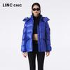 Jinyujie Women's Thickened Winter Puffer Down Jacket