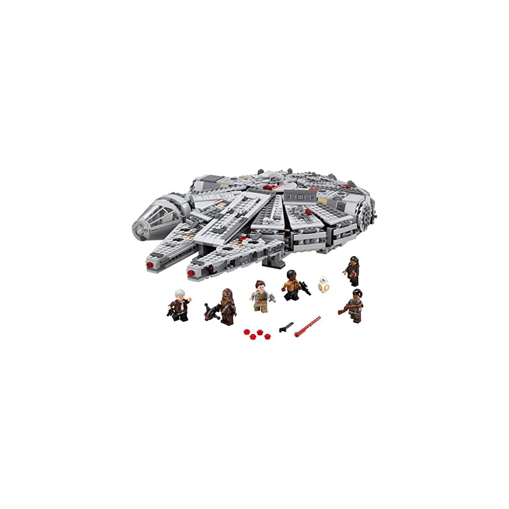 Lego Star Wars Millennium Falcon 75105 Building Set with Detailed Design and Mini Figures