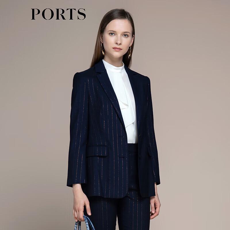 

PORTS Women s Long Sleeve Mid-Length Blazer M /6