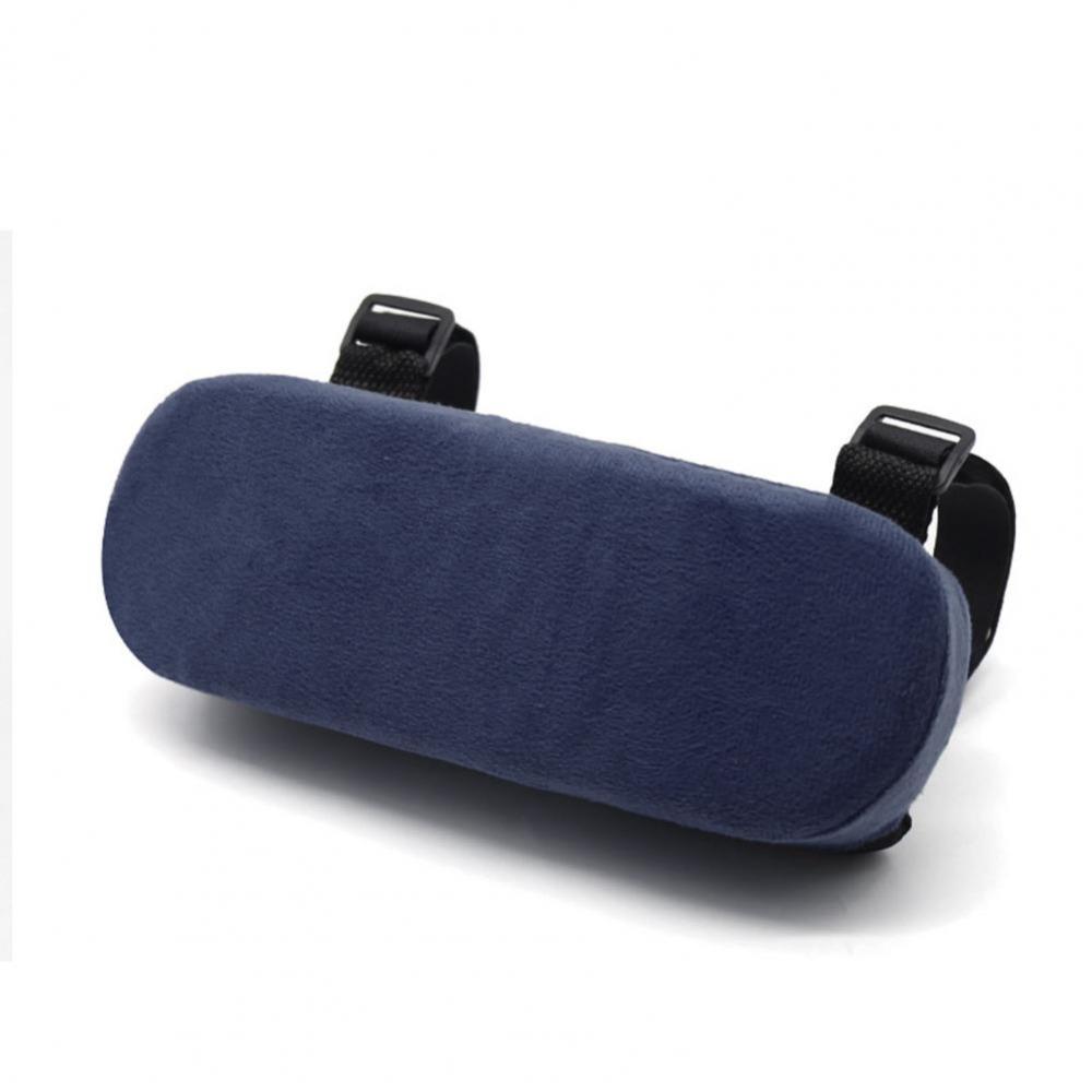 2pcs Universal Fit rmrest Pads Soft Material Elbow Support Cushion Armrest Cover Cushion  Desk Chair синий