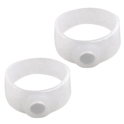 Toe Ring - TRIXES - 2 Magnetic Rings - Soft Silicone - Hypoallergenic - Comfortable