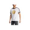 Adidas Originals X Offgod Collaboration SS25 Fashion Versatile Comfortable Short Sleeve T-Shirt Unisex Tops White KA2287