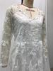 2025 Spring European & American Off-Shoulder Bridal Wedding Evening Gown for Women