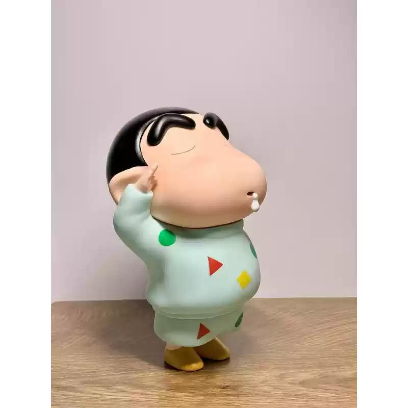 New Crayon Shinchan Cartoon Anime Action Figure Kawaii Desktop Decoration Model Doll Creative Collectible Toy Kids Girls Gifts