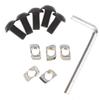 1Pcs T/L Type 5 Hole Joint Board Plate Corner Angle Bracket Connection Joint Strip For 2020 3030 4040 Aluminum Profile