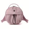 Women'S Casual Mini Crossbody Bag Solid Color Oxford Cloth With Adjustable Strap Zipper Closure Polyester Lined No Pattern Daily Outing