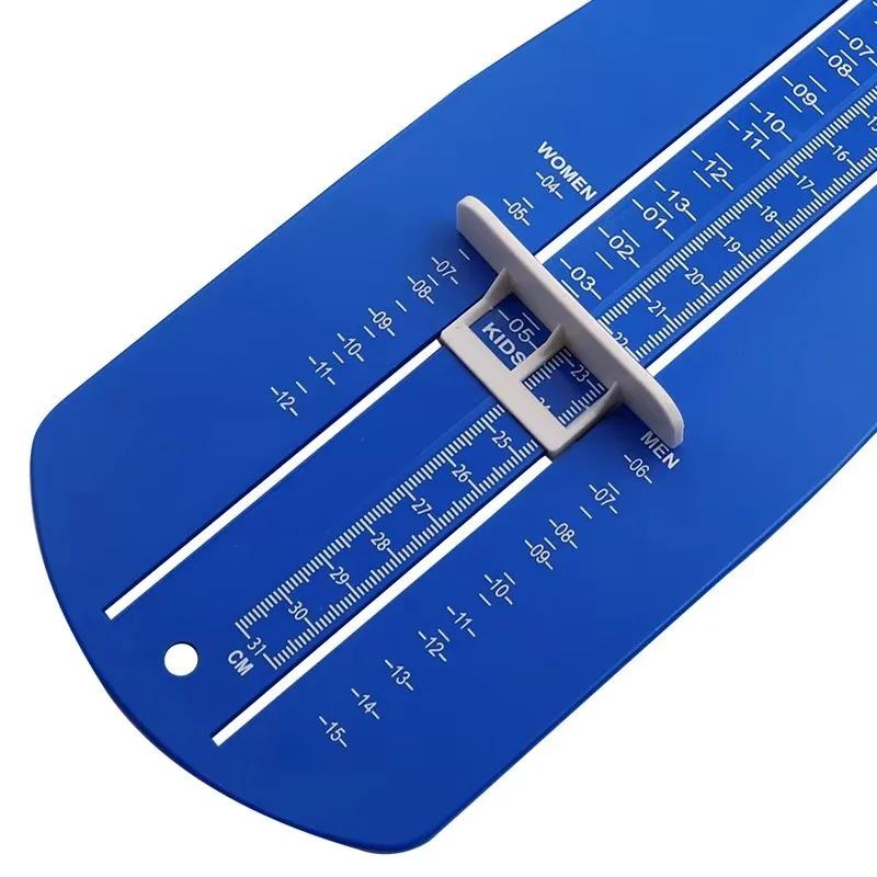 Shoe Size Measuring Tool Plastic Foot Gauge Universal Ruler Device For Adults Kids Accurate Fitting Foot Care Home Essential