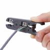 Hakeeta Wire Stripper, Network Cable Cutting Tool, Portable, Heat-Resistant, for Round/Flat UTP/STP Cables, with V-Slot/U-Slot, Stripper Wire Cutter,