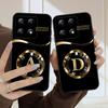 Golden Lucky Letter For Xiaomi Poco X7 M7 Pro 5G M5 X4Pro 4 M6 4G C65 C75 F6 F5 X6 5 7 X5 F7 Ultra M5S M4Pro 5G soft phone case