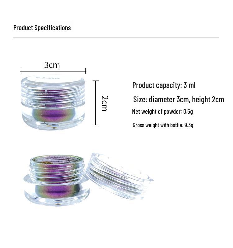 Chameleon Highlighter & Nail Art Magic Mirror Powder