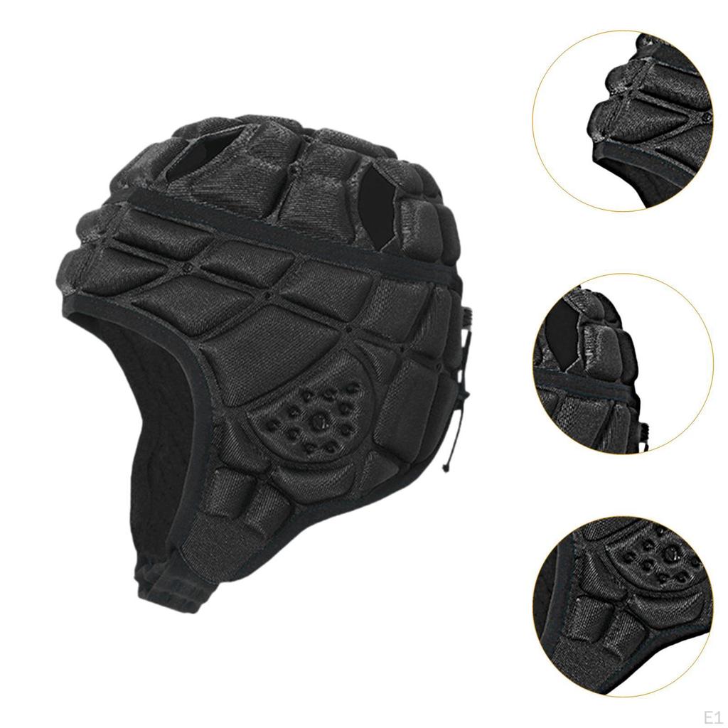 Rugby Helmet Head Protector Soft Headgear for Sports Baseball Soccer
