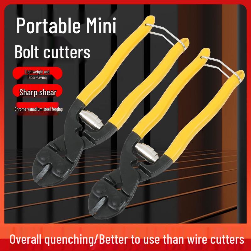 8-inch Labor-Saving Steel Wire Cutters, 9-inch Heavy-Duty Pliers for Cutting Iron, Steel, Copper Wire, and Rebar