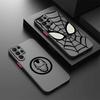 Spider-Man Iron Man LOGO For Samsung A56 A55 A54 A53 A36 A34 A33 A32 A31 A26 A25 A24 A23 A22 A21S A17 A15 A07 Phone Case