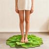 80/100CM 3D Succulents Area Rug Non-slip Absorbent Quick Dry Plush Floor Mat Living Room Bedroom Bathroom Kitchen Decoration Carpet
