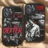 Custodia per Telefono Dexter Morgan Per IPhone 11 12 13 14 15 16 Pro Max Plus Copertura in Pelle