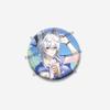 Anime Game Wuthering Waves Hiyuki Carlotta Enamel Pin Cartoon Figure Round Brooches Funny Lapel Badge Jewelry Gifts for Friends