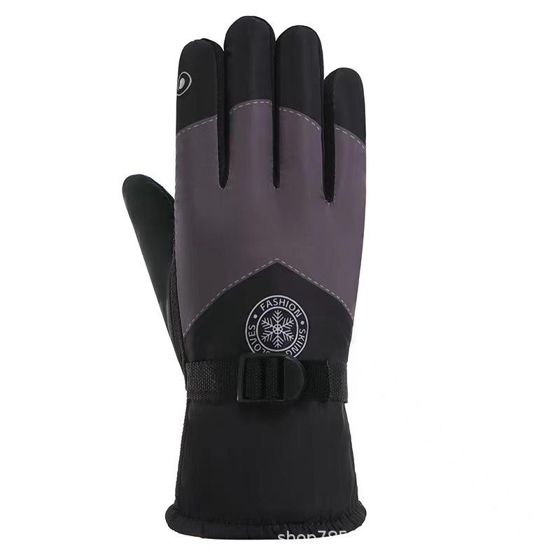 Waterproof Windproof Thermal Ski & Motorcycle Gloves - Anti-Slip, Thick Winter Riding Gear