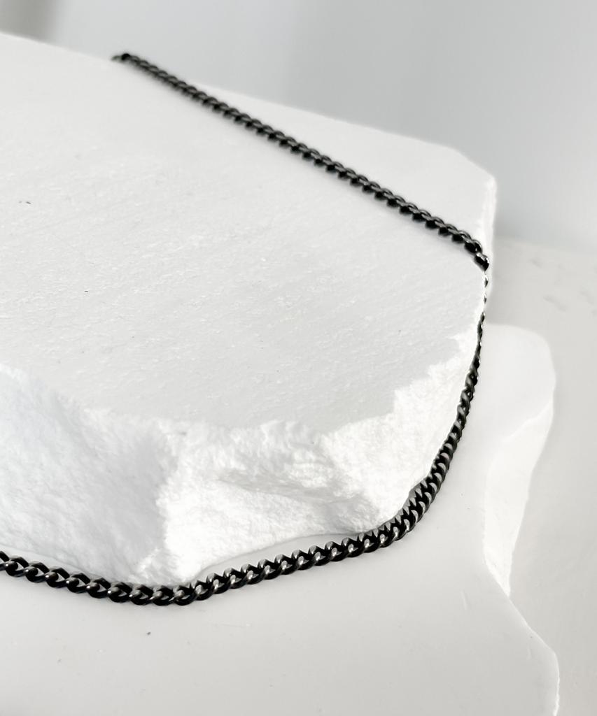 Blessed Bullet 2.5Mm Classic Chain Necklace_Dark Silver/Vintage Silver/Antique Gold